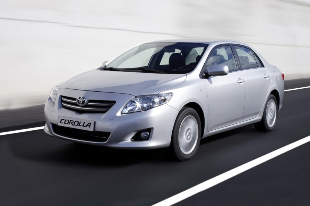 toyota corolla 1.6 бензин характеристики